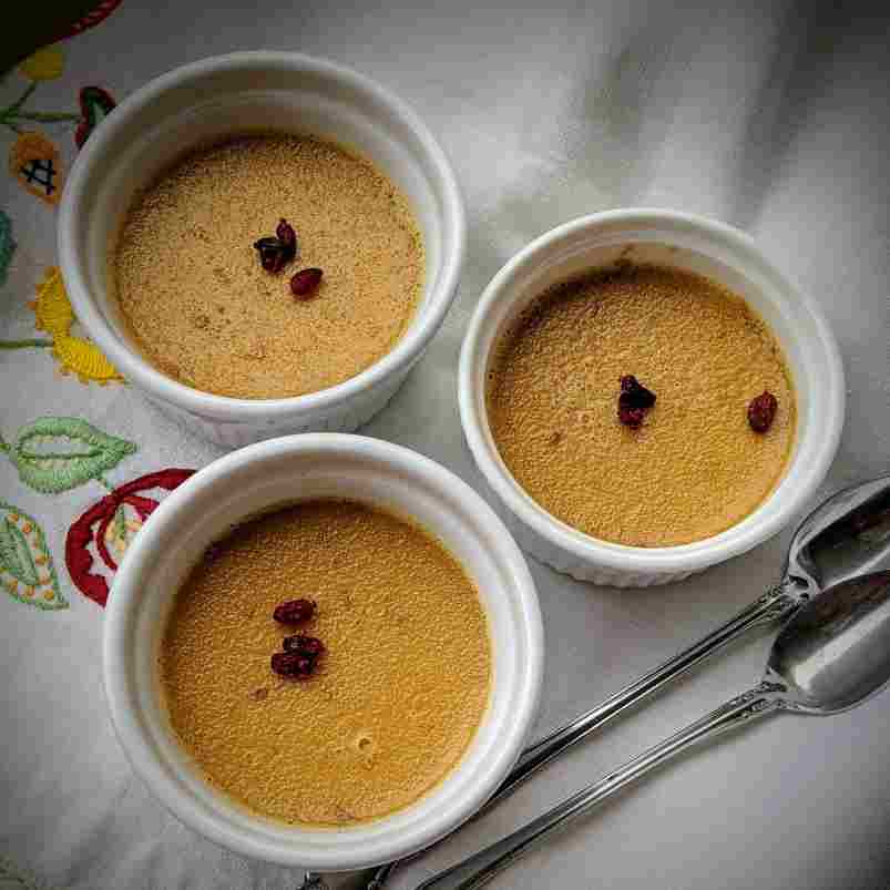 Chai masala Crème Brulée